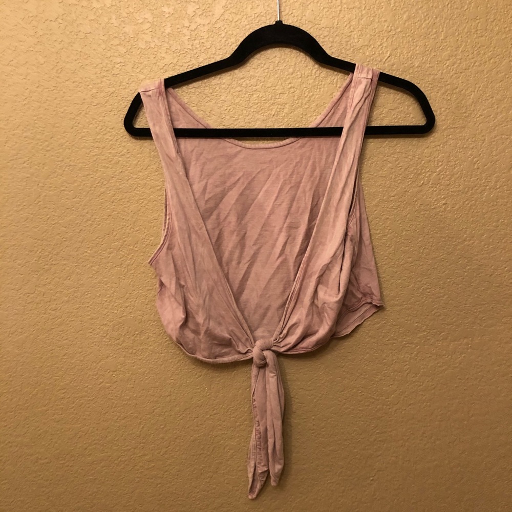 Pink Crop Top